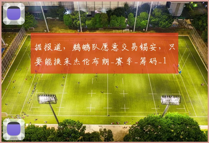 据报道，鹈鹕队愿意交易锡安，只要能换来杰伦布朗_赛季_筹码_1